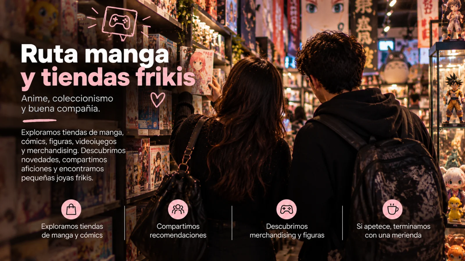 Ruta manga y tiendas frikis